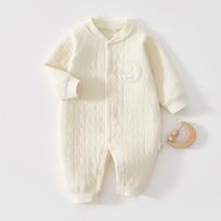Baby Autumn Winter Romper Cotton Quilted Onesie Warm Newborn Infant Crawling Clothes Sleepwear 59