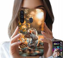 Etui Do Samsung Galaxy A21 - Słodka Wiewiórka, Case Z Własnym Motywem
