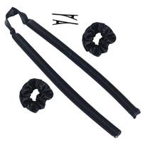 Heatless Flexible Curling Rod Headband No Heat Silk Curls Ribbon Sleeping Soft Headband Lazy Hair Magic Wave Curlers Hair Styling Maker Tools