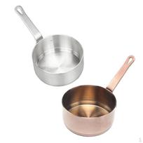 2 nerūdijančio plieno puodelių rinkinys, maži, pieno, 00ml