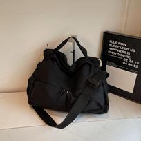 Light cloth bag Large capacity tote bag Women's new casual versatile handbag One shoulder messenger bag juoda