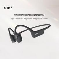 SHOKZ OpenRun Air S803 Bone Conduction Sports Headphones grafito juoda spalva