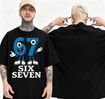 67 67 67 Funny Italian Brainrot Childrens Game Meme Mens Summer Tshirt 100 Cotton Tshirt Casual Shortsleeved Shirt S