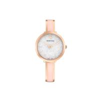 Swarovski Classic Swan Laikrodis Kvarcinis Mechanizmas Nerūdijančio Plieno Apyrankė Baltas Ciferblatas Moteriški Laikrodžiai Sidabrinis 5642221 Pink Strap