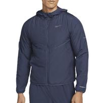 Nike Therma-Fit Repel su gobtuvu, užtrauktuku, vienspalvė, ilgomis rankovėmis, medvilninė striukė vyrams Striukė DD5645-437 S