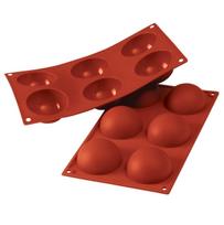 SILIKOMART silikoninė kepimo forma "SF002", 6 x 80 ml (viso: 480 ml)