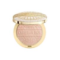 DIOR 2024 Kalėdinė riboto leidimo skaistinanti pudra, natūrali ir skaidri, švelniai skaistina ir koreguoja odos spalvą #001 Or Lumière rožinė