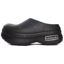 Adidas Originals AdiFOM Stan Smith Mule Abrasion Resistant Closed Toe Slippers Unisex Black IE4626(Team1050-) 40½