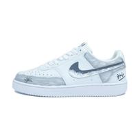 Nike Court Vision 1 Solar Messenger Abrasion Resistant Abrasion Resistant Low top Skateboard Shoes Unisex DH2987-101(Team591-) 35.5