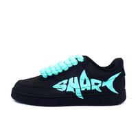 Nike Court Vision Great White Shark Slip Resistant Abrasion Resistant Low top Skateboard Shoes Unisex Blue Black DH2987-002(Team633-) 40.5