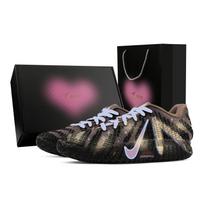 Nike Ja Morant 3 Manggy Coconut Ice, Heart Box Abrasion Resistant Low top Basketball Shoes Men's Brown Yellow HF2794-200(Team773--) 43