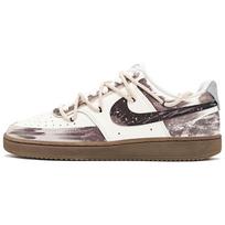 Nike Court Vision Brown Shadow Vintage Low top Skateboard Shoes Unisex White Brown HV2530-100(Team1962-) 43