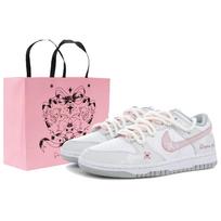 Nike Dunk Low top Skateboard Shoes Unisex Pink DD1503-103(team948-) 36