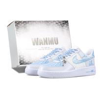 Nike Air Force 1 Pick Up The Mountains And Seas Slip Resistant Abrasion Resistant Low top Skateboard Shoes Men's CW2288-111(Team144-) 42.5