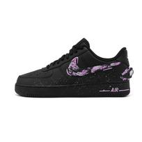 Nike Air Force 1 Low top Skateboard Shoes Unisex Black Pink CW2288-001(Team454-) 40