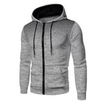 2026 Mens Hooded Hoodies Coat Zip Up Sweatshirt Outwear Autumn Casual Jacket Streetwear M
