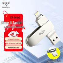 Aigo U371 MFI Certified Dual-Interface USB Flash Drive