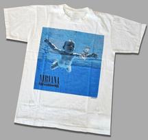 Vintage Nirvana T-Shirt Nevermind Sliver In Utero Kurt Cobain S-2XL Double Side Unisex T-Shirt S įvairiaspalvis