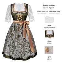 Popular Plus Size Bavarian Oktoberfest Dress Costume L