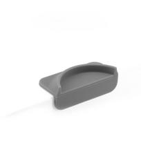 Durable Silicone Coffee Tamper Mat Anti-skid Thickned Press Powder Pad Cloth Powder Auxiliary Mat Kitchen pilka