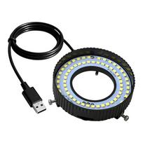 White LED Microscope LED Light USB Powered Adjustable Brightne Microscope Lamp Bottom Lighting Microscope Ring Light juoda