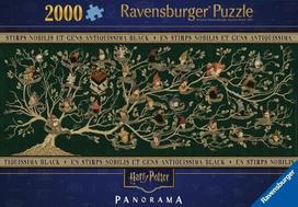 Puzzle 2D: Panorama Harry Potter Rodowód 2000El