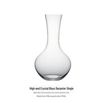 Crystal Prism Wine Decanter for Merlot & Syrah - Perfect for Sommeliers & Enthusiasts