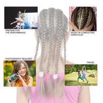 Dirty Bun Style Curl Wax Hair Support Healthy Hair Reduce Breakage Soften Hair Matte Easy Long Lasting Styling 1pcs