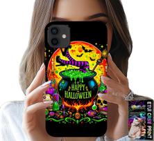 Etui Do Iphone 12 Mini - Wiedźma Kociołek Różdżka Halloween Szkło