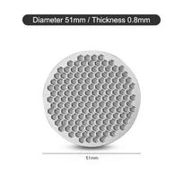 1 Piece Barista DIY Accessories Espresso Puck Screen Coffee Filter 51mm 53mm 58.5mm Portafilter Reusable Holder 0.8mm