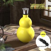 Black Myth Wukong 304 Stainless Steel Thermos Gourd - Portable Travel Wine Pot & Water Bottle 500ml