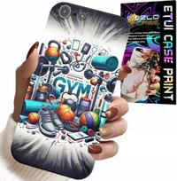 Etui Do Iphone 5 / 5S / 5C - Siłownia Gym Fitness Sport Case + Szkło