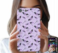 Etui Do Iphone 5 / 5S / 5C - Modne Wzory Widły Serca Kokardki Kokarda