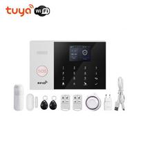 Graffiti Smart Home Alarm System: WiFi, GSM, Tuya App, Wireless Remote, Anti-Theft Wireless Door Sensor (Bagged)