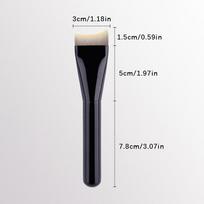 Ultra Thin Crescent Foundation Make-up Brush Face Contour Brush Inclined Fishtail Contour Brush Mixed Foundation Cream Tool