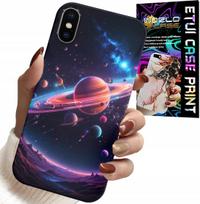 Etui Do Iphone Xs Max - Kosmos Planety Gwiazdy Galaktyka Plecki