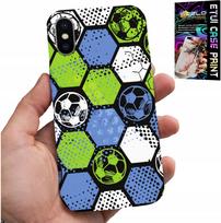 Etui Do Iphone Xs Max - Piłkarskie Wzory Plecków Football Case