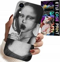 Etui Do Iphone Xr - Mona Lisa Z Lizakiem Modne Wzory Case