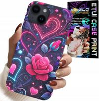 Etui Do Iphone 15 Plus - Serce, Róża, Nastoletnie Case + Szkło