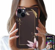 Etui Do Iphone 15 Plus - Kwieciste Eleganckie Wzory Obudowa