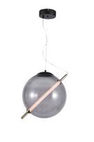 Šviestuvas kabinamas Domoletti KARA MD914097, LED, 3000 °K, 1 x 6 W, juoda sp. / juoda sp.