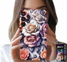 Samsung Galaxy A32 5G Tok - Virágmintás Rózsa Rózsa Virág Tok