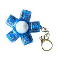 Mechanical Keyboard Switch Set Compatible with MX Keyboards Transparent Housing Durable Construction Pack of Four One Size