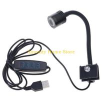 F26C Modifiable Concentration Marinepark LED Clip Light USB Propelled 360 Turn Tiny Fish Cistern Lamp With Safe Impermeable Plan