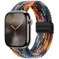 Straps For Apple Watch 10 Band 46mm 42mm 44mm 45mm 49mm 41 40 mm Magnetic Braided correa Bracelet Series 10 9 8 7 6 5 SE Ultra 2 38 40 41 S10-42mm