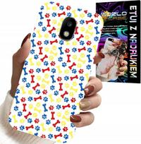 Etui Do Samsung Galaxy J5 2017 - Łapki Kości Pies Patrol Bajki + Szkło