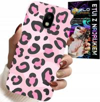 Etui Do Samsung Galaxy J5 2017 - Różowa Panterka Pantera Kobiece Wzory