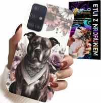 Etui Do Samsung Galaxy M31S - Pitbull Groźne Psy Futerał Plecki Case