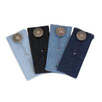 4PCS Men Women Denim Waistband Jeans Waist Extension Snap Clothes Fastener Sewing Accessories Pants Extenders Buttons balta