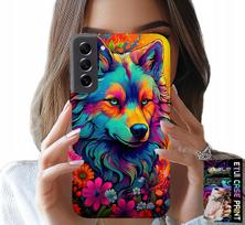 Etui Do Samsung Galaxy S22 Plus - Kolorowe Wzory, Wilk Wataha Swora Case